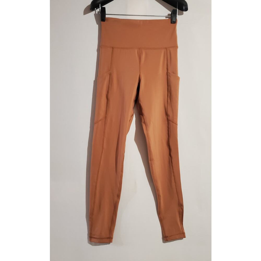 American Eagle NWT The Everything Highest Rise Pocket Leggings Size S Camel Tan